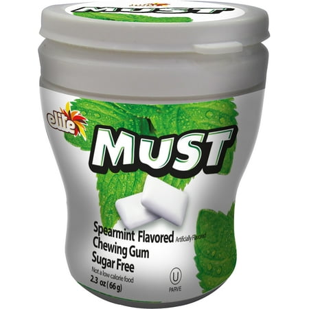 - Elite Must S/f Spearmint Gum