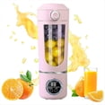 thumbnail image 4 of Licuadora Portátil de 700 Ml, Potente Minilicuadora Inalámbrica con 12 Cuchillas para Batidos de Proteínas y Frutas., 4 of 5