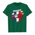 thumbnail image 4 of YunPes 2026 France Football Fan Shirt for Unisex Summer Crewneck Print T-shirt Boys & Girls Supporter Short Sleeve Tops, 4 of 4