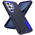 thumbnail image 2 of Funda para Teléfono Samsung Galaxy S26 Ultra 5G de 6,9" con Soporte Incorporado, Funda Protectora Resistente a Prueba de Golpes/polvo/caídas de Grado Militar para Samsung Galaxy S26 Ultra 5G, Azul, 2 of 8