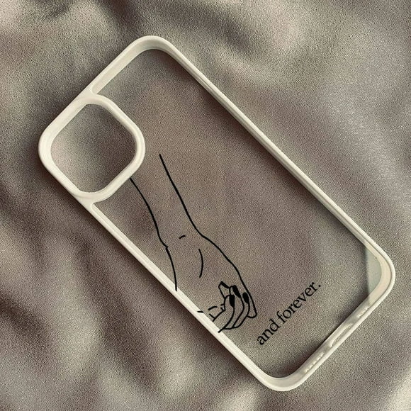 Girls Bff Best Friends Forever Always Phone Case for IPhone 15 14 13 11 Pro XS MAX 16 8 Plus X XR SE2 12 Mini Cute Couples Cover Style 4 For iPhone 11Promax