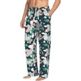 thumbnail image 5 of Cauagu Cute Poodle Dog Mens Pajama Pants Sleep & Lounge Pants,PJ Bottoms with Pockets-Medium, 5 of 7