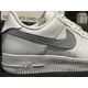 thumbnail image 3 of Ni&ke Air Force 1 Low White (Light Gray Custom Painted Swoosh) SC-#42W, 3 of 6