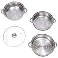 thumbnail image 2 of Shisuyan 1 Set Steamer Pot Household Food Steamer Vegetable Steamer Cooker Steamer Cookware Pot, 2 of 9