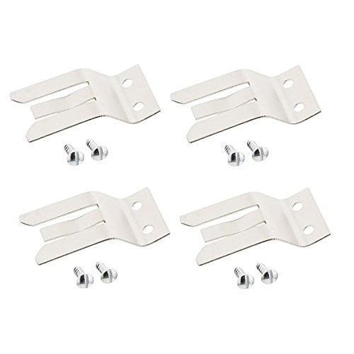 Lot of 4 RoadPro RP233 Screw on 3 Finger CB Radio Microphone Holder