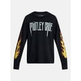 thumbnail image 5 of Motley Crue Men's Mineral Wash Boxy Fit Graphic Long Sleeve Tee Shirt, Sizes XS-4XLT, 5 of 5