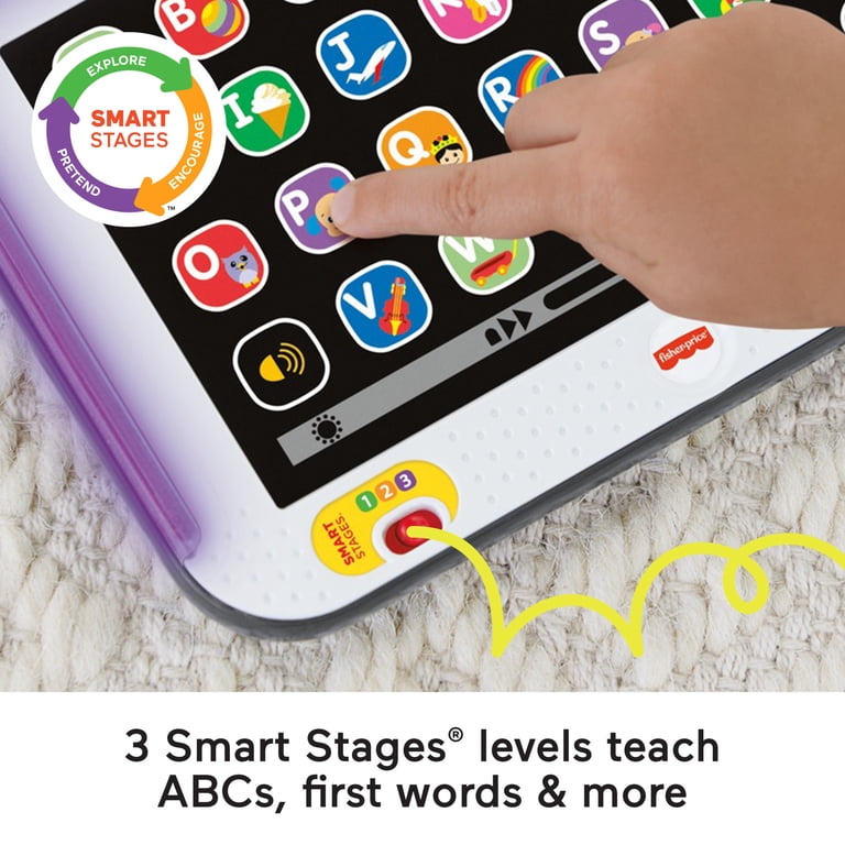 MATTEL Fisher-Price Tablet Smart Stages Ridi & Impara, Giocattolo Per - Mornati Paglia
