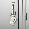 thumbnail image 4 of GZQJFMY Combination Lock 1 Pack 4 Digit Waterproof Locker Locks Secure Outdoor Padlock for Gym Lockers,Toolboxes,Gates,Fences,Storage,Sports Locker,Cabinets (Pink), 4 of 8