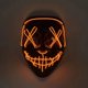thumbnail image 1 of Halloween En Forma De V Brillante Máscara Fiesta Cosplay Luz De Neón Fluorescente Led Fría, 1 of 4