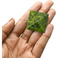 thumbnail image 4 of Green Jade Pyramid Crystal Healing Stones - 1" Inch, 4 of 4
