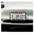 thumbnail image 2 of Renewold Halloween Pumpkin Moon Star Aluminum License Plate Frame Including Screws Novelty Decorative Car Accessories Decor for Men Women, Pack of 2, 2 of 7