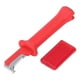 thumbnail image 3 of Pelacables, cuchillo pelado de cables, mango ergonómico incisivo de acero inoxidable, cuchillo de desmontaje de cables de aislamiento para electricista, 3 of 8