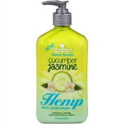 Malibu Tan Cucumber Jasmine Scent Hemp Body Moisturizer, 18 Fl Oz