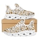 thumbnail image 1 of Zapatillas de deporte con patrón de aprendizaje para estudiantes de verano para mujer, cómodas, antideslizantes, transpirables, zapatos planos, regalo de regreso a clases, Chaussure Femme, 1 of 6