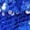 Blue, variant on Girls 2 Piece Dance Outfit Set Sequin Metallic Crop Top with Skirts Jazz Latin Ballroom Performance Dancewear White 130(130)