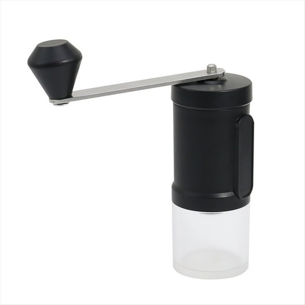 Molinillo de Café Manual Portátil, Compacto, de Manivela con Grosor Ajustable, Ideal para Viajes y Uso Doméstico.