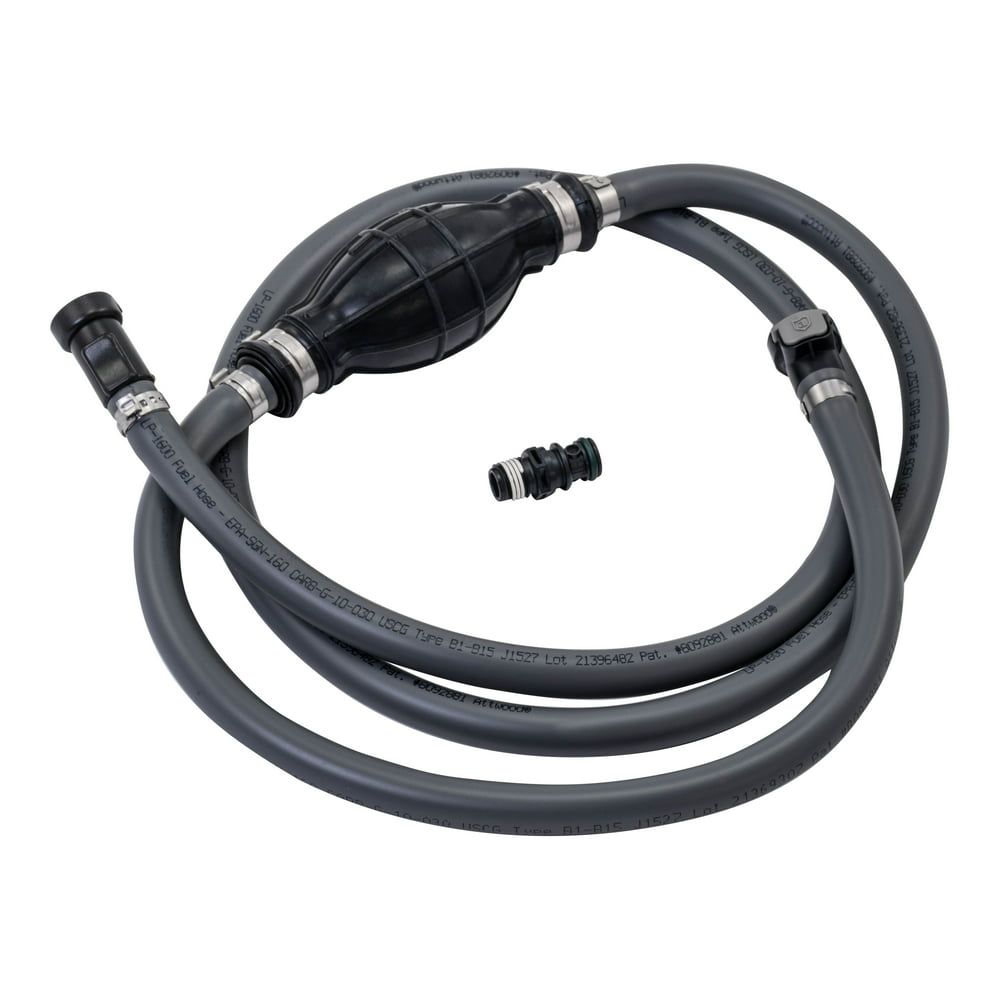 Attwood 93806EUS7 Marine Boat Fuel Line Kit with Universal Sprayless