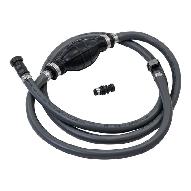 Attwood 93806eus7 Marine Boat Fuel Line Kit With Universal Sprayless Fuel Connector 6 Foot X 3 8 Inch Johnson Evinrude Walmart Com Walmart Com