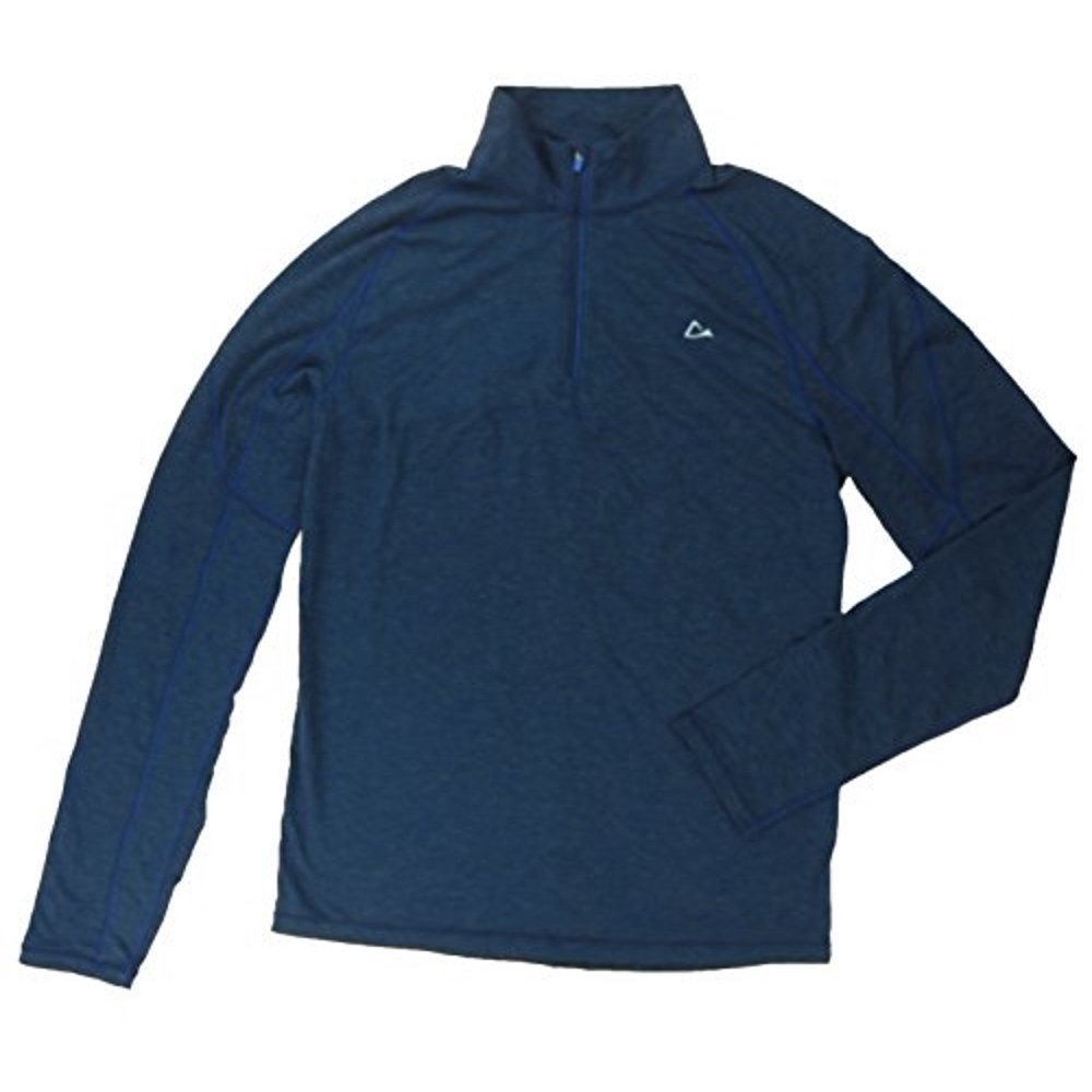 PARADOX PARADOX MENS BASE LAYER PERFORMANCE TOPS, MERINO BLEND, 1/4 ZIP & DRI RELEASE (XLarge