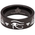 thumbnail image 5 of Eye of Horus Tungsten Carbide Ring, 5 of 9