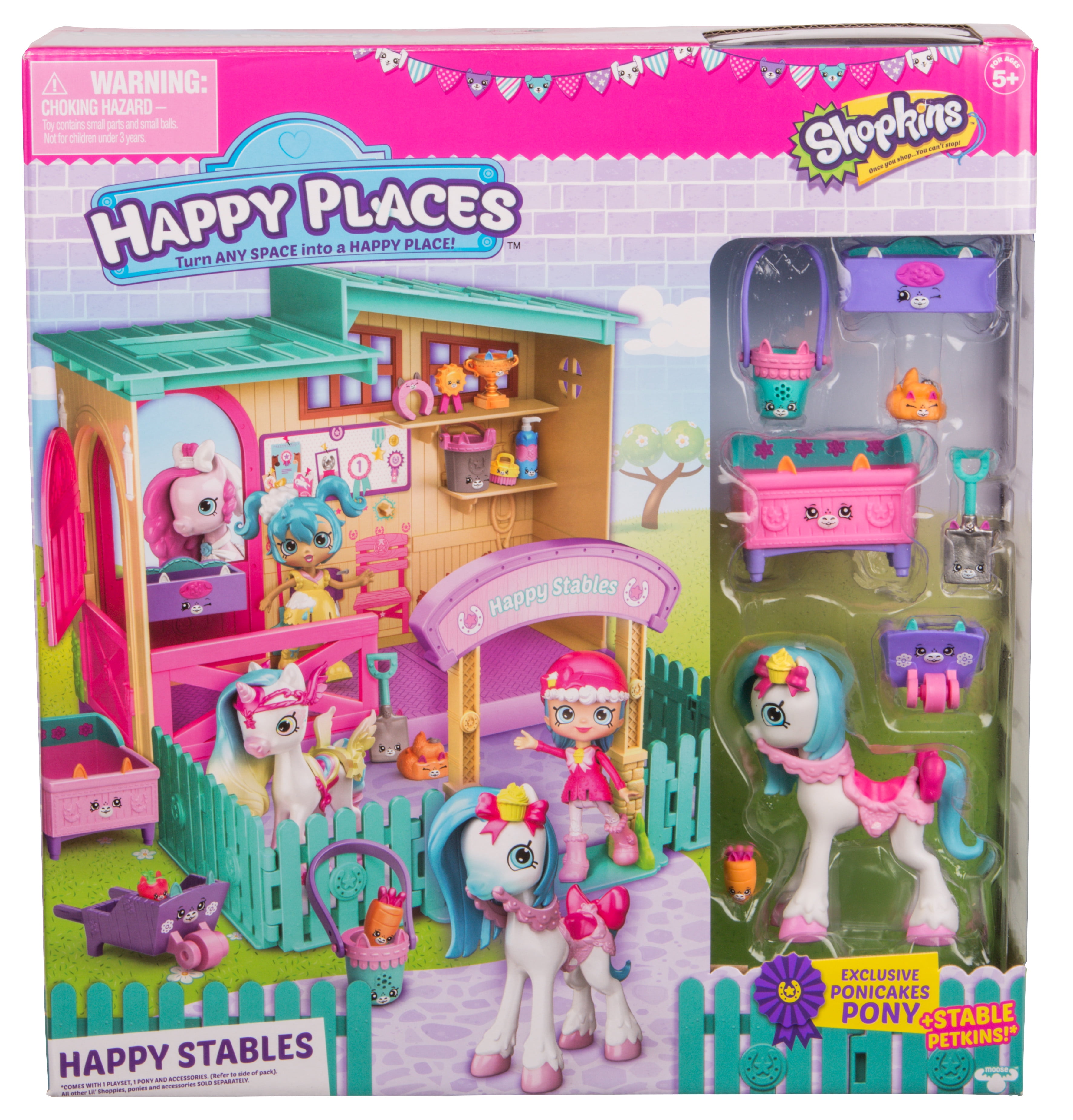 shopkins happy places stable playset