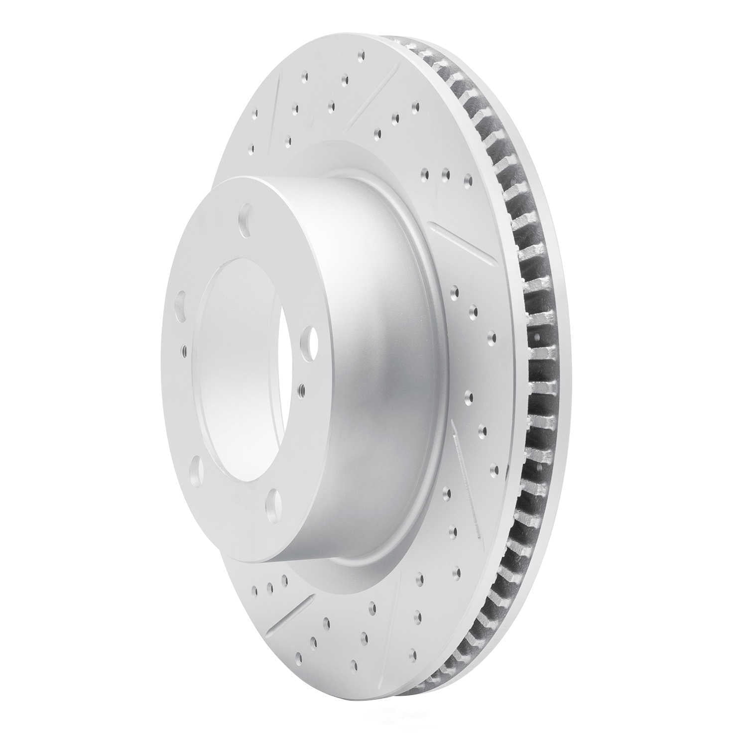 Dynamic Friction Company 830-76140L DFC Geoperformance Rotor - Drilled and Slotted