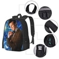 thumbnail image 3 of Doctor Who Backpack, Casual Laptop Backpack for College School, Back To School Gift for Men & Women, Unisex Computer Bag, Fits 15 Inch Notebook, 3 of 9
