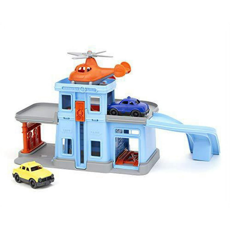 Green Toys Parking Garage Unisex Vehicle Playset for Children