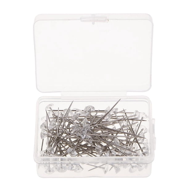 100 alfileres con corte de diamante para ramos de boda y ramilletes. 6x38mm