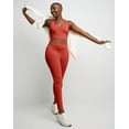 thumbnail image 5 of Hanes Originals Women's Stretch Jersey Hi-Rise Leggings, 27" Red River Clay L, 5 of 5