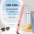 thumbnail image 5 of MESCOMB Plancha rizadora con flujo de aire de 360° – Alisador y rizador de pelo de 1,25 pulgadas 2 en 1 con aire fresco ventilado para bloquear el estilo, varita rizadora de hierro plana extralarga, d, 5 of 5