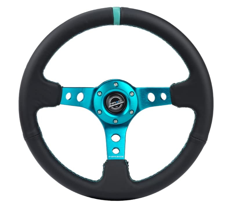 NRG Innovations NRG-RST-002RCF Carbon Fiber Aluminum 6-Bolt 320mm