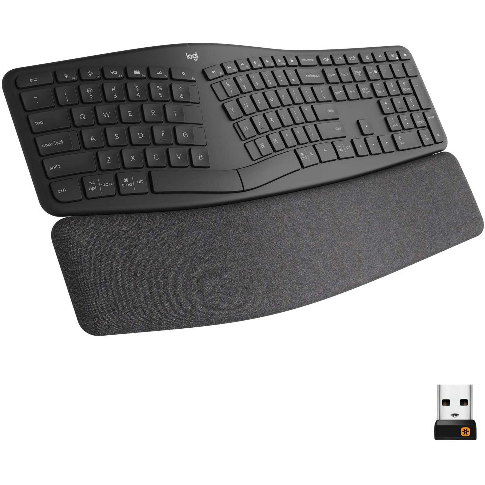 Logitech Ergo K860 Wireless Ergonomic Keyboard with Wrist Rest
