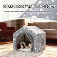 thumbnail image 4 of Indoor Dog House, Night-Luminous Star Dog Tent with Frame, Washable Dog Cave Bed, Suitable for 36-66 lb Medium and Large Dog, 4 of 8