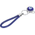 thumbnail image 4 of 5pcs Evil Eye Keychain, Lucky Eye Keychain Blue Turkish Amulet Pendant Keyring, 4 of 5