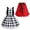 White Dress + Cape, variant on IBTOM CASTLE Kids Baby Girls Christmas Party Dress Women Xmas Red Plaid Tutu Dress with Hooded Cloak Cape Family Matching Fancy Dress up Costume 4-5 Years White Dress + Cape