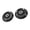 Black, variant on LICEWO 2pcs Children Scooters Rear Wheel Scooters Board Universals Wheel Flashing Wheel Suitable for Outdoor Fun