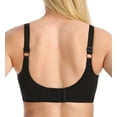 thumbnail image 4 of Women's Va Bien 605 Vintage Fit Minimizer Underwire T-Shirt Bra (Black 42F), 4 of 4