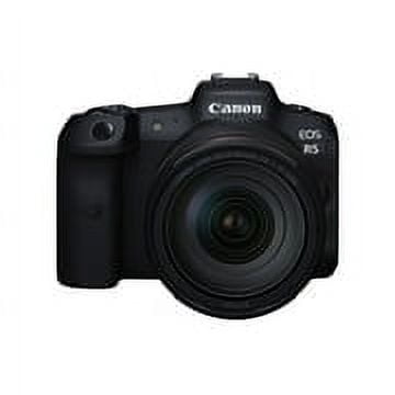 Canon - EOS R5 Mirrorless Camera with RF 24-105mm f/4L IS USM Lens - Black