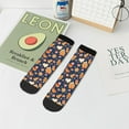 thumbnail image 7 of Fuzoiu Gingerbread Delights Print Adult Socks, Crew Moisture-wicking Socks, Unisex Cushion Crew Socks,Casual Sports Ankle Socks, 7 of 7
