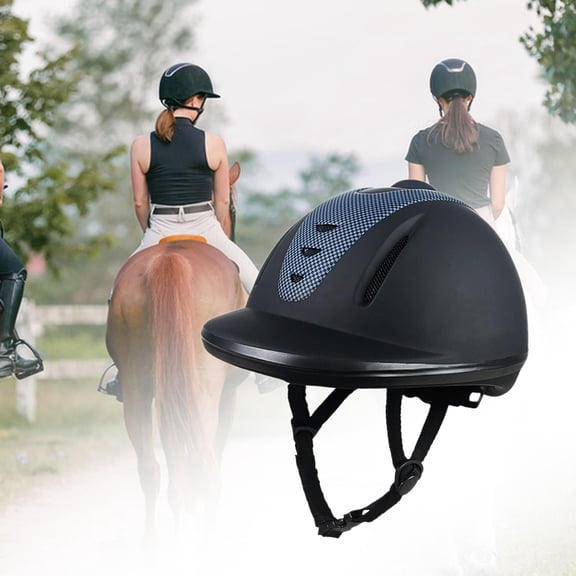 colaxi Equestrian Helmet Bike Helmet Practical Shock Absorption Fashion Professional Sweat Absorbing Equestrian Hat Horse Riding