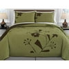 Better Homes&gardens Ht Quilt Std Sham Green