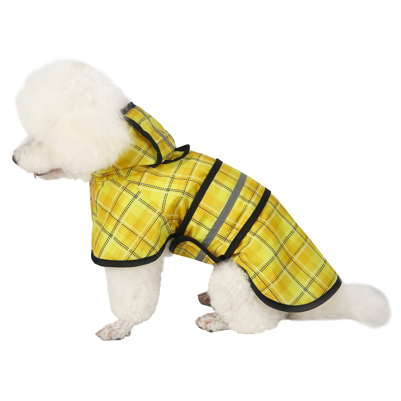 HDE Dog Raincoat Hooded Slicker Poncho for Small to XLarge Dogs and