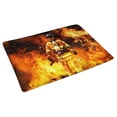 thumbnail image 2 of MKHERT Fire Firefighter Fireman Searches for Possible Survivors Doormat Rug Home Decor Floor Mat Bath Mat 30x18 inch, 2 of 3