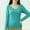 Mint Green, variant on Tshirt with Built in Bra for Women Modal Long Sleeve Underwear Lounge Solid Tops with Bra Pad Plus Size Tops