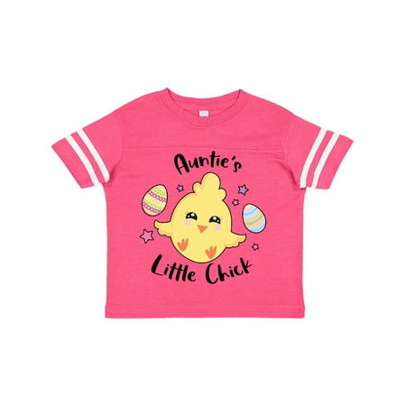 

Inktastic Happy Easter Auntie s Little Chick Gift Toddler Toddler Girl T-Shirt