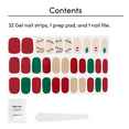 thumbnail image 5 of Dashing Diva Gloss Ultra Shine Gel Nail Strips, Santa Baby, 32 Count, 5 of 7