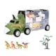 thumbnail image 1 of Juego de Camión de Transporte de Plástico, Remolque, Triceratops cortos Zulema Camión de transporte, 1 of 5
