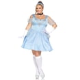 thumbnail image 3 of Womens Plus Glass Slipper Sweetie Costume, 3 of 5