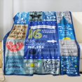 thumbnail image 4 of Birthday Gifts Blanket for 18 Year Old Boys,18 Year Old Boy Birthday Gift Blanket Happy Birthday Blanket 18th Birthday Decorations for Teen Boy Throw Blankets 50"X60", 4 of 6